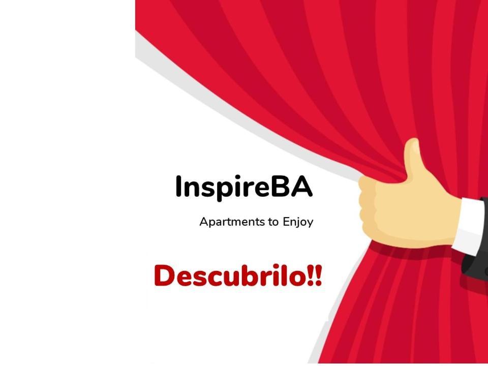 Апартаменты Inspireba - Balcony Буэнос-Айрес Экстерьер фото